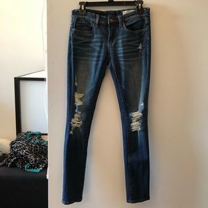 Blank NYC skinny classique ripped jeans size25
